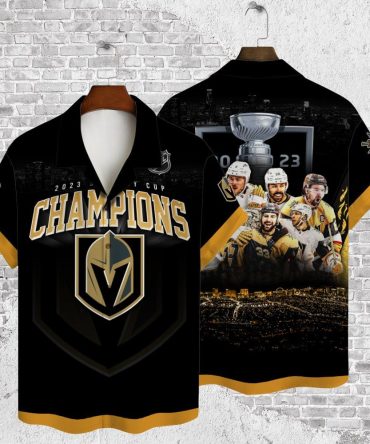 Vegas Golden Knights Champions Stanley Cup 3D Hawaiian Shirt