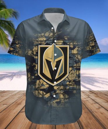 Vegas Golden Knights Hawaii Shirt Camouflage Vintage Nhl