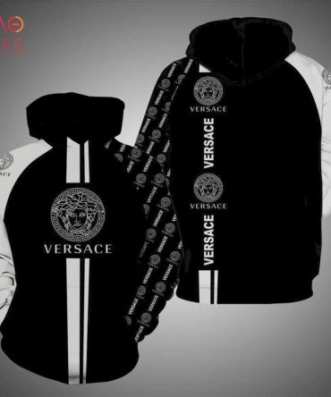 Versace Versace All Over Printed 3D Hoodie Sweatshirt