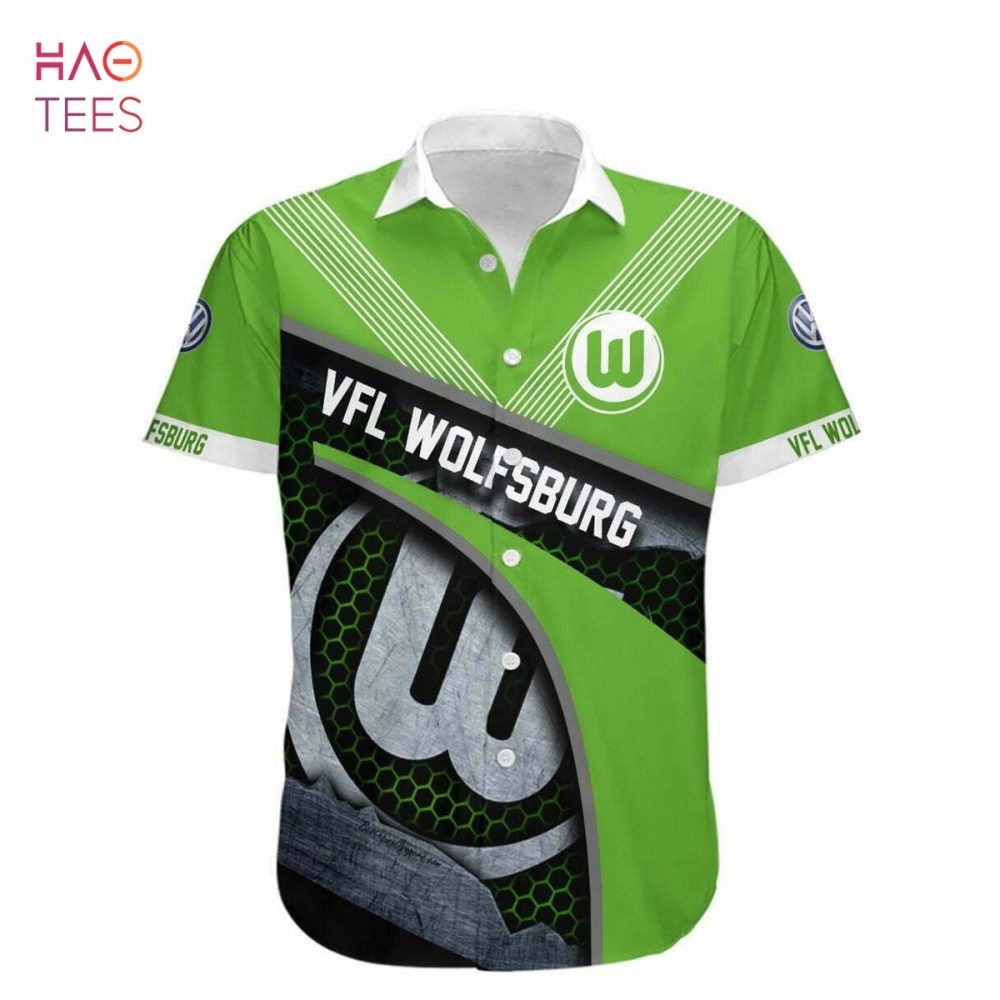 Vfl Wolfsburg Fc Hawaiian Shirt - Image 2