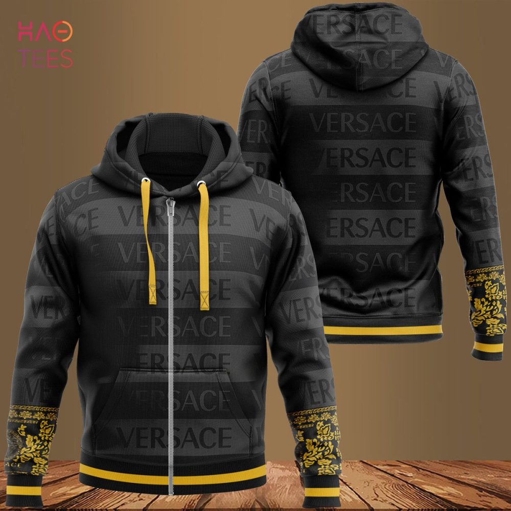 Versace Luxury Brand Full Printing Logo 3D Hoodie Limited Edition