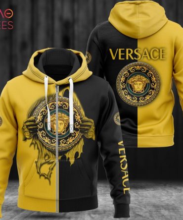 Versace Big Logo Luxury 3D Hoodie Limited Edition