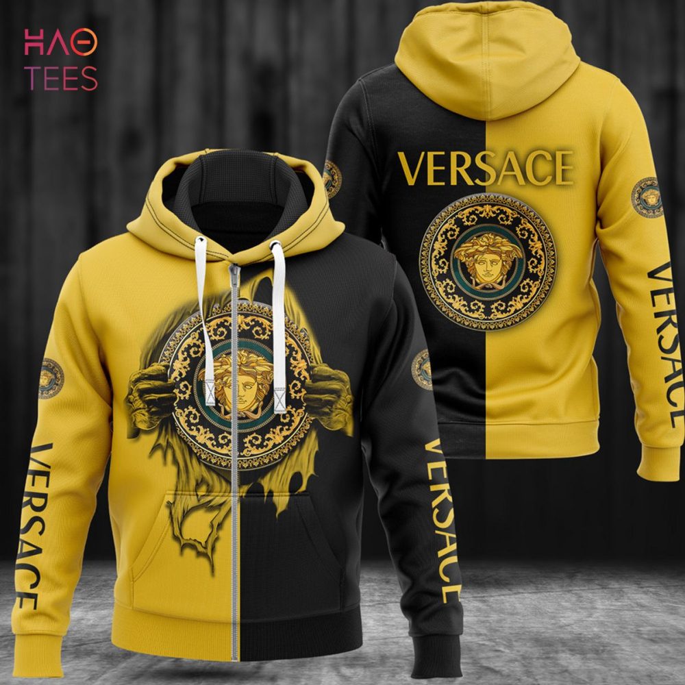 Versace Big Logo Luxury 3D Hoodie Limited Edition