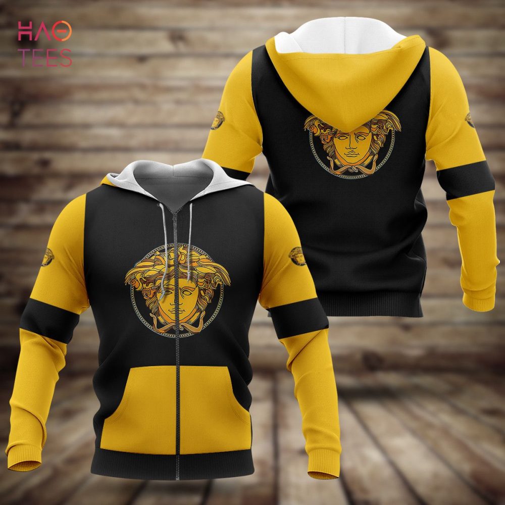 Versace Basic Color Luxury 3D Hoodie Limited Edition