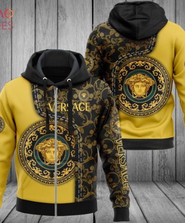 Versace Originals Trefoil Luxury Brand 3D Hoodie Limited Edition