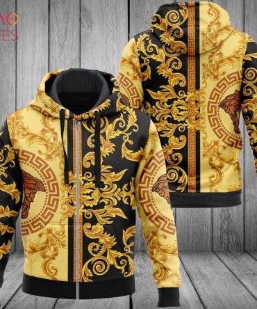Versace Luxury Brand Full Printing Pattern 3D Hoodie Pod Design