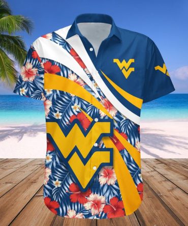 West Virginia Mountaineers Hawaii Shirt Hibiscus Sport Style – Ncaa