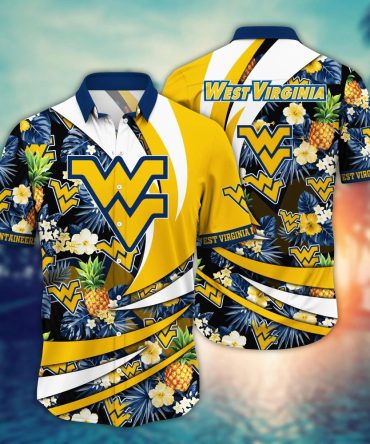 West Virginia Mountaineers Ncaa Hawaiian Shirt Mosquito Bites Aloha Shirt