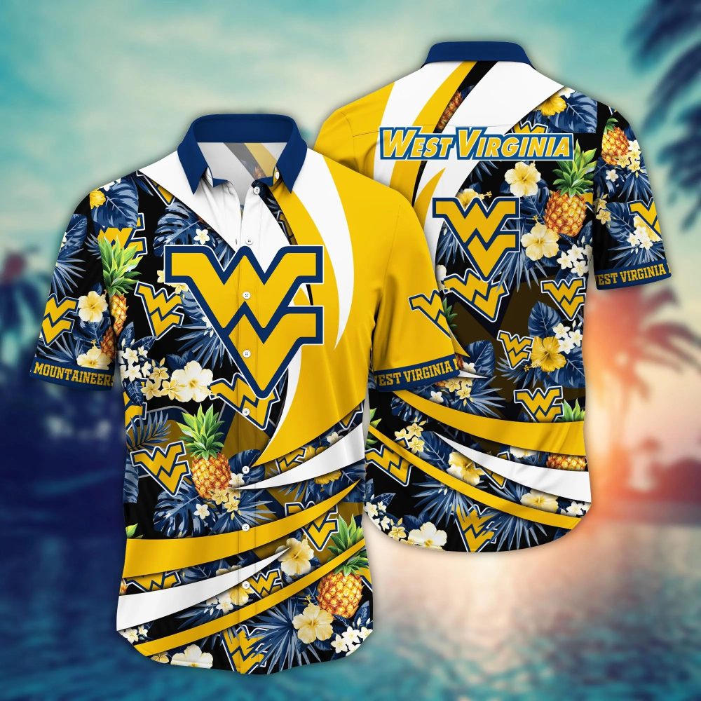 West Virginia Mountaineers Ncaa Hawaiian Shirt Mosquito Bites Aloha Shirt