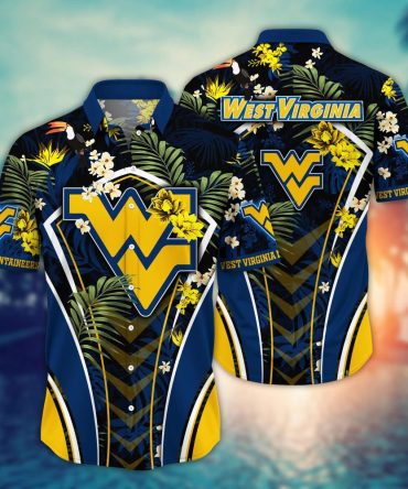 West Virginia Mountaineers Ncaa Hawaiian Shirt Popsicles Aloha Shirt