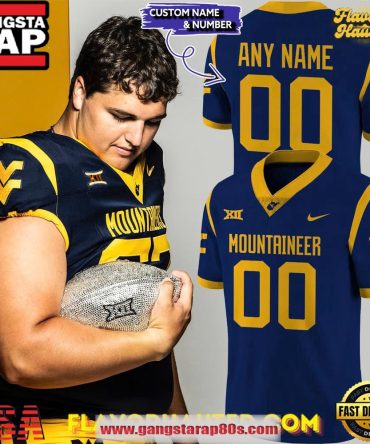 West Virginia Mountaineers Premier Special Edition Custom Football Jersey