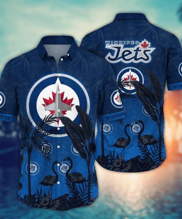 Winnipeg Jets Nhl Hawaiian Shirt Summer Fruitstime Aloha Shirt