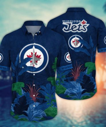 Winnipeg Jets Nhl Hawaiian Shirt Sun Dresses Aloha Shirt