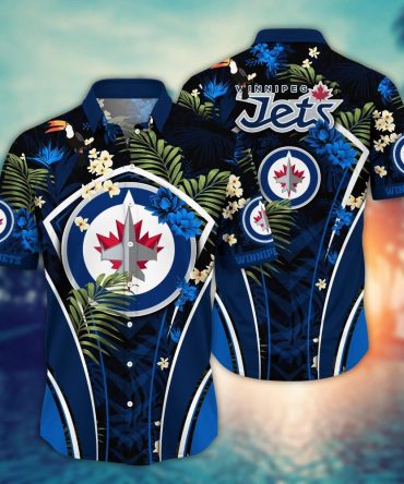 Winnipeg Jets Nhl Hawaiian Shirt Sunning Aloha Shirt