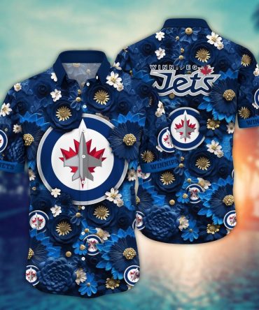 Winnipeg Jets Nhl Hawaiian Shirt Trending For This Summer Customize Shirt Any Team