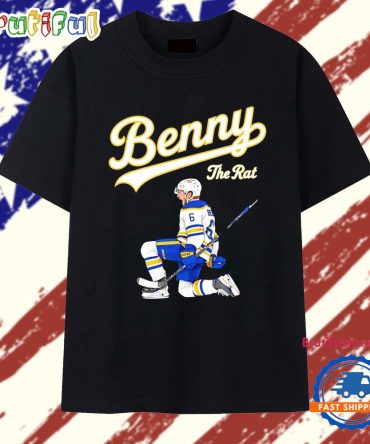 Zach Benson Benny The Rat Buffalo Sabres Hockey T Shirt