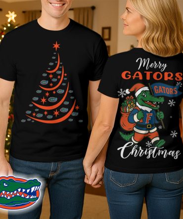 Florida Gators , Premium Ncaa Merry Christmas 3D Shirt Hi