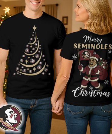 Florida State Seminoles , Premium Ncaa Merry Christmas 3D Shirt Hi
