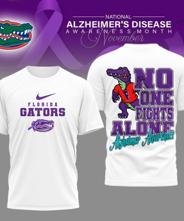 Florida Gators , Premium Ncaa Alzheimer Awareness November T-Shirt Mm