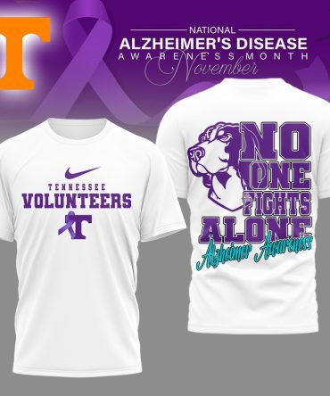 Tennessee Volunteers , Premium Ncaa Alzheimer Awareness November T-Shirt Mm