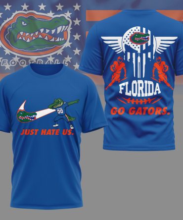 Florida Gators , Premium Ncaa Just Hate Us T-Shirt Mm