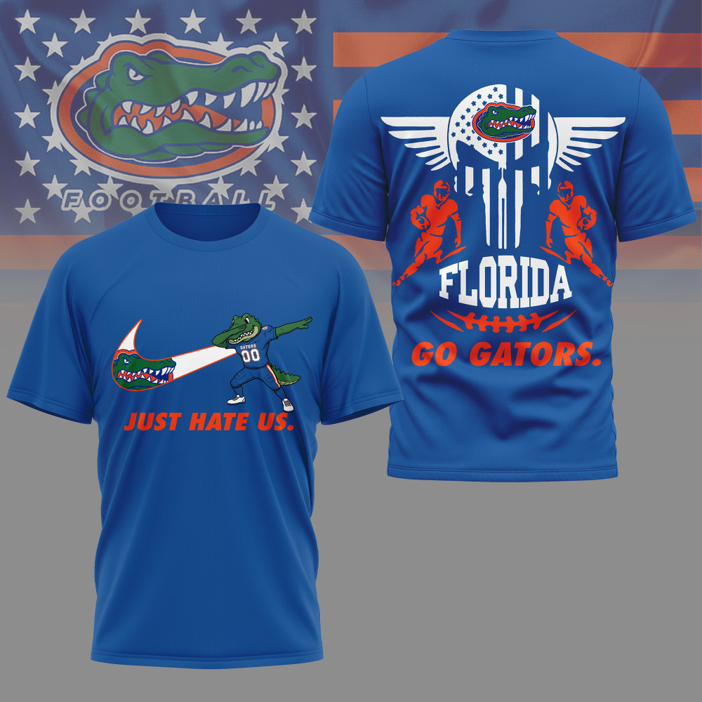 Florida Gators , Premium Ncaa Just Hate Us T-Shirt Mm