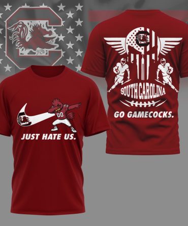 South Carolina Gamecocks , Premium Ncaa Just Hate Us T-Shirt Mm