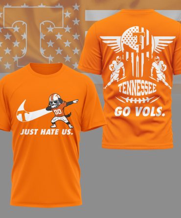 Tennessee Volunteers , Premium Ncaa Just Hate Us T-Shirt Mm