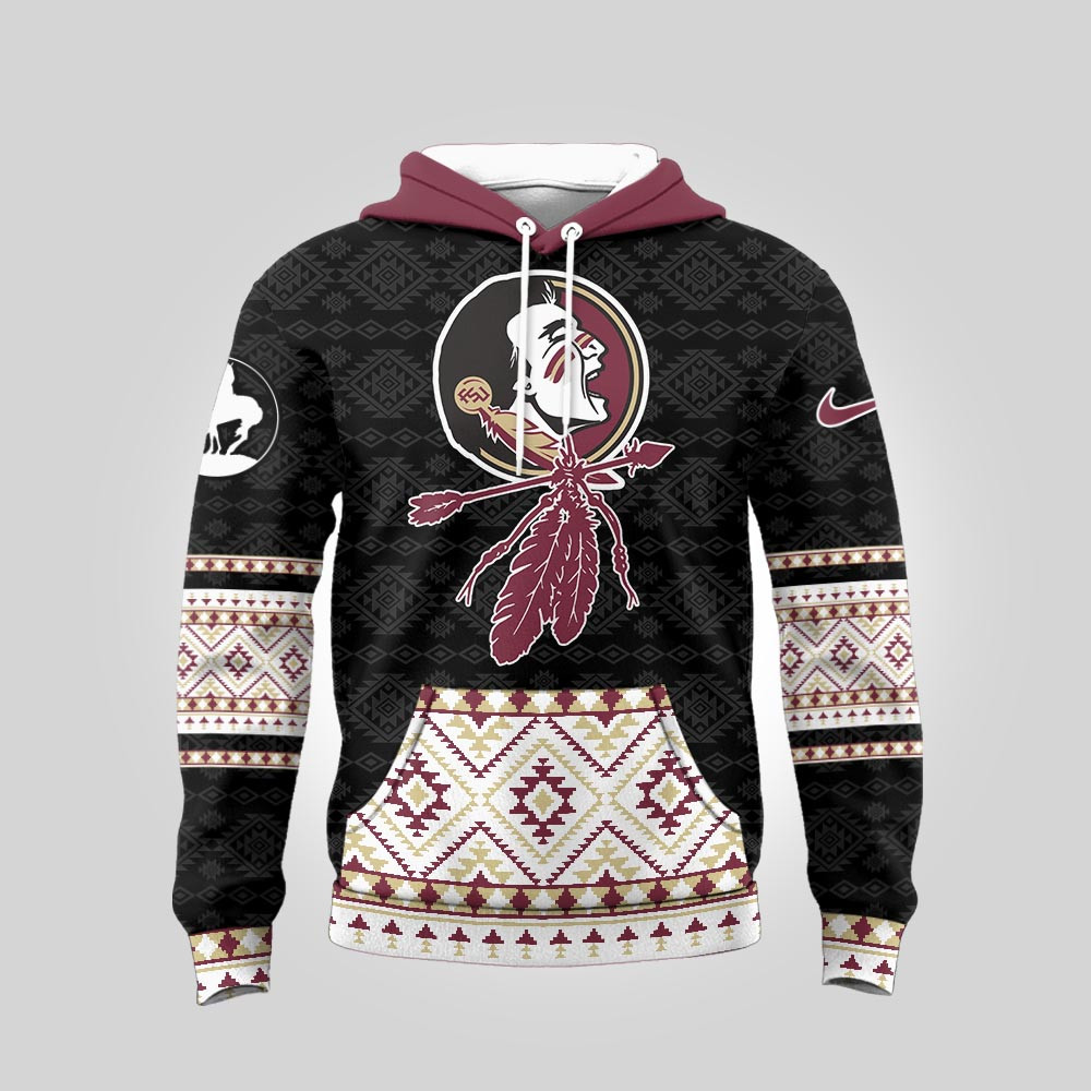 Florida State Seminoles , Premium Ncaa Trail Of Tears Awareness 3D Hoodie Mm