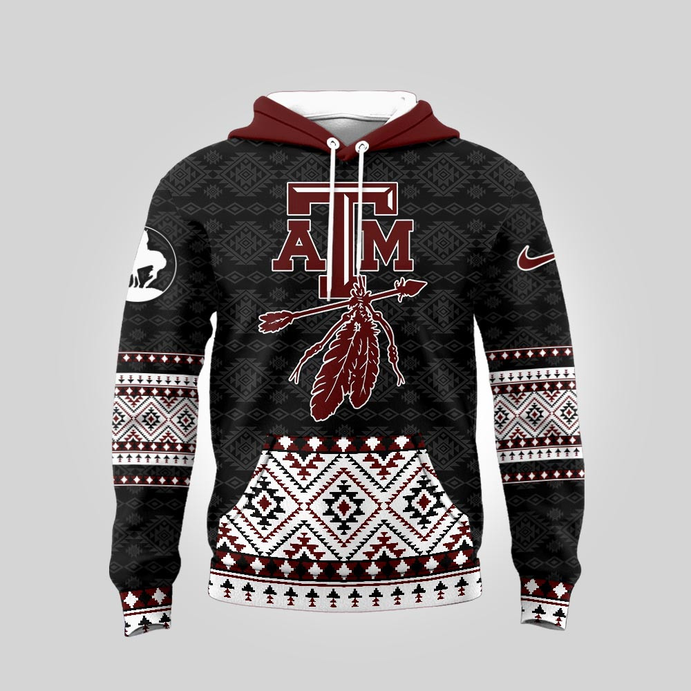 Texas A&M Aggies , Premium Ncaa Trail Of Tears Awareness 3D Hoodie Mm