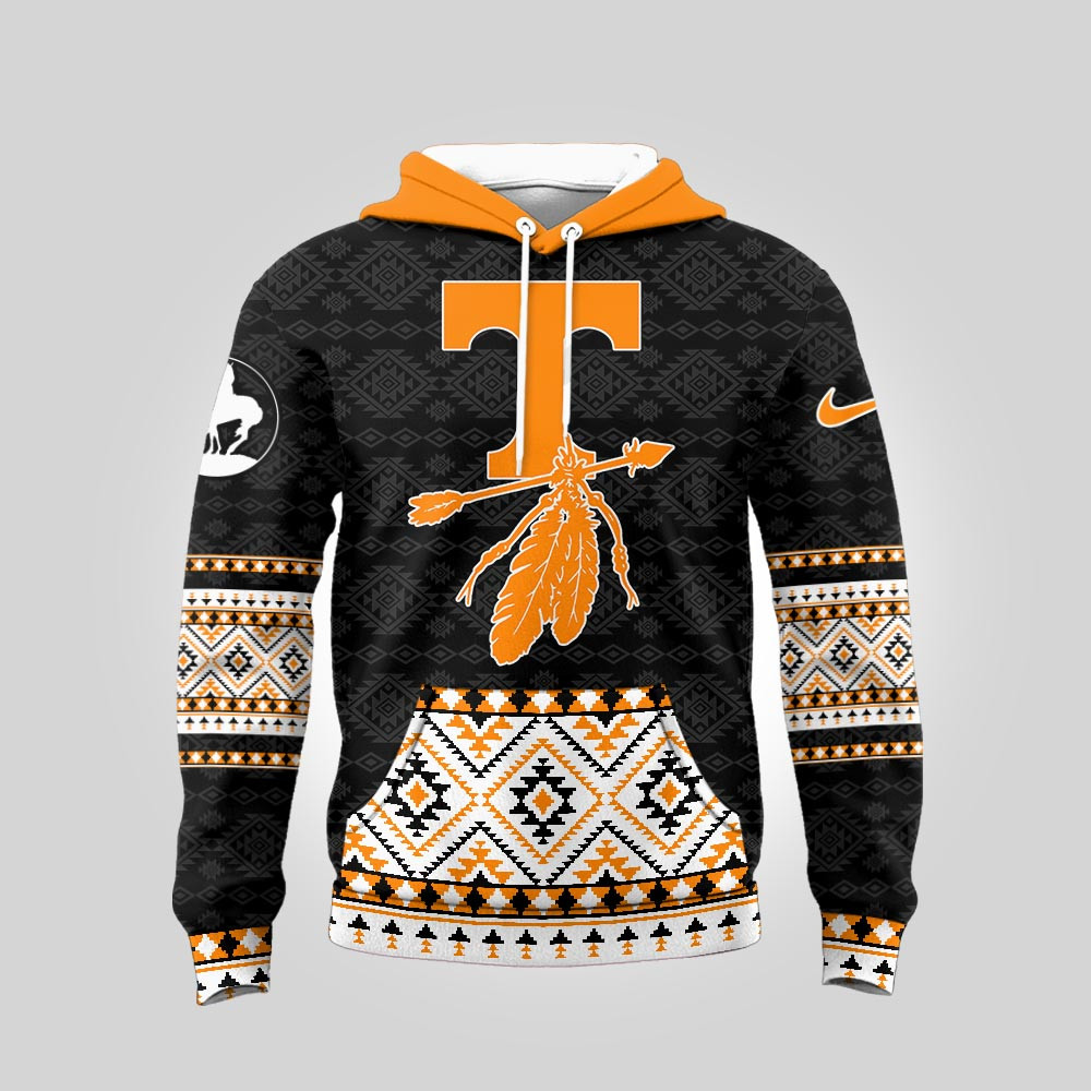 Tennessee Volunteers , Premium Ncaa Trail Of Tears Awareness 3D Hoodie Mm