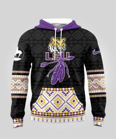 Lsu Tigers , Premium Ncaa Trail Of Tears Awareness 3D Hoodie Mm