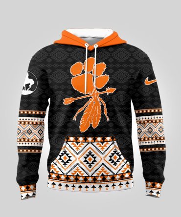 Clemson Tigers , Premium Ncaa Trail Of Tears Awareness 3D Hoodie Mm
