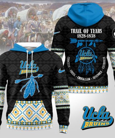 Ucla Bruins , Premium Ncaa Trail Of Tears Awareness 3D Hoodie Mm