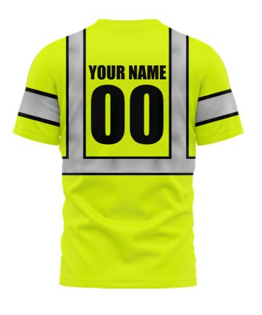 North Carolina Tar Heels , Premium Ncaa Hi Vis Safety 3D Shirt Hi