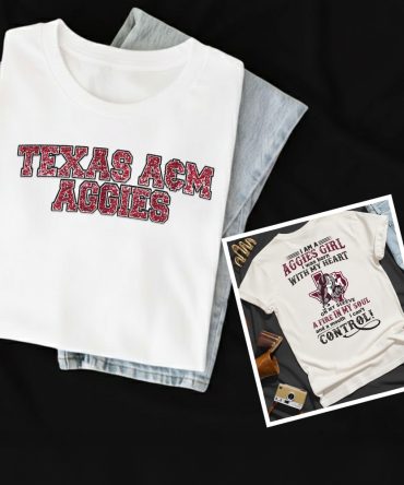Texas A&M Aggies , Premium Ncaa Girl Fan 3D Shirt Hy