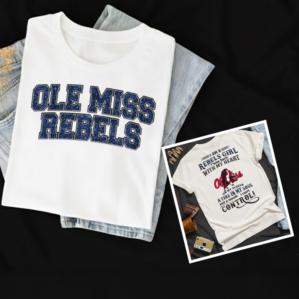 Ole Miss Rebels , Premium Ncaa Girl Fan 3D Shirt Hy