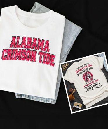 Alabama Crimson Tide , Premium Ncaa Girl Fan 3D Shirt Hy