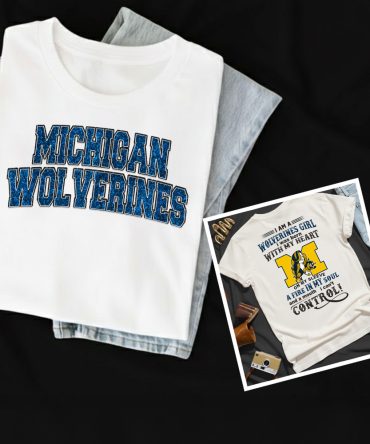 Michigan Wolverines , Premium Ncaa Girl Fan 3D Shirt Hy