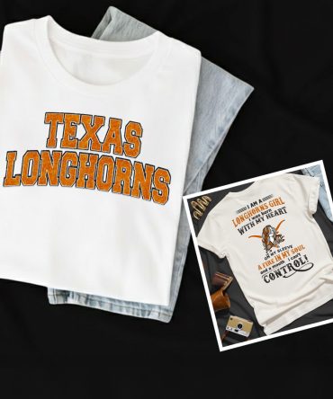 Texas Longhorns , Premium Ncaa Girl Fan 3D Shirt Hy