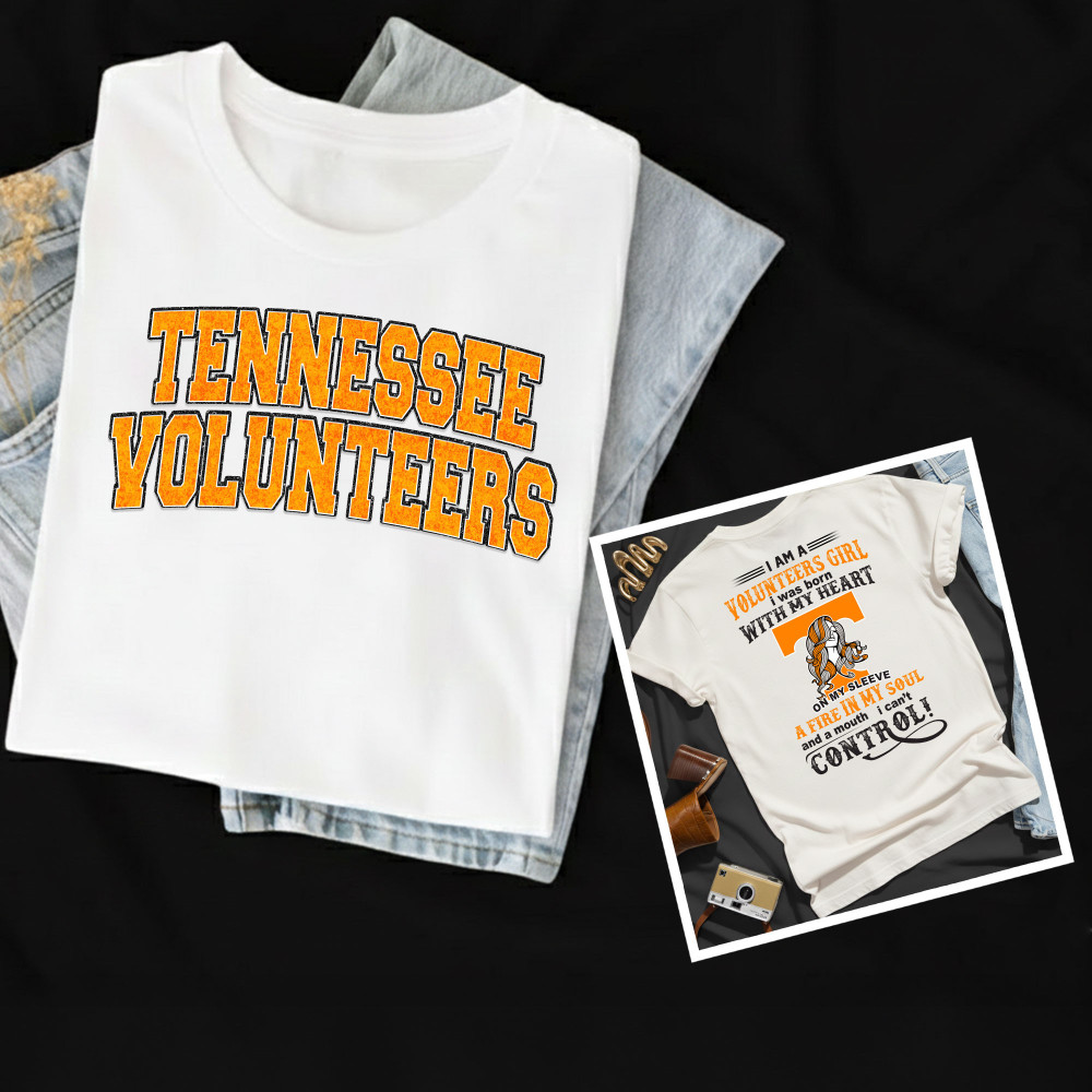 Tennessee Volunteers , Premium Ncaa Girl Fan 3D Shirt Hy