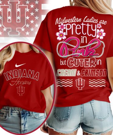Indiana Hoosiers , Premium Ncaa Team Color Pride T-Shirt Mm