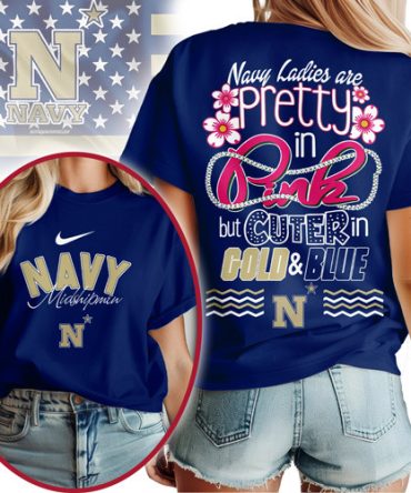 Navy Midshipmen , Premium Ncaa Team Color Pride T-Shirt Mm