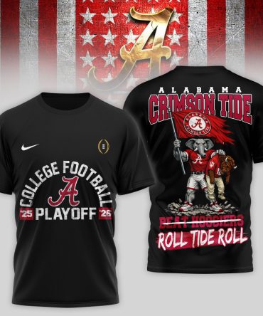 Alabama Crimson Tide , Premium Ncaa College Football Playoffs 3D T-Shirt Td