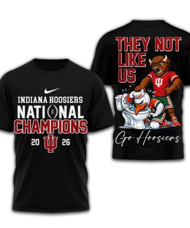 Indiana Hoosiers , Premium Ncaa 2026 Cfp National Champions 3D Shirt Td
