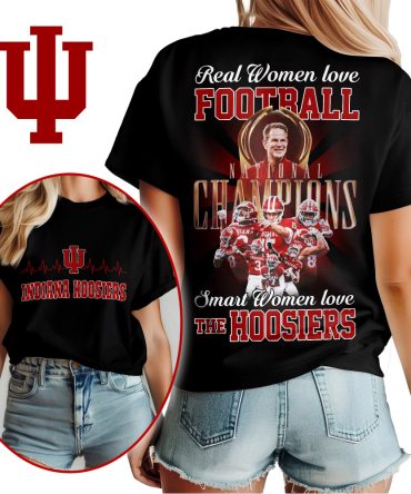 Indiana Hoosiers , Premium Ncaa 2026 Cfp National Champions 3D Shirt Ny