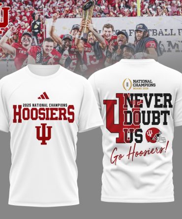 Indiana Hoosiers , Premium Ncaa 2026 Cfp National Champions 3D Shirt Ny