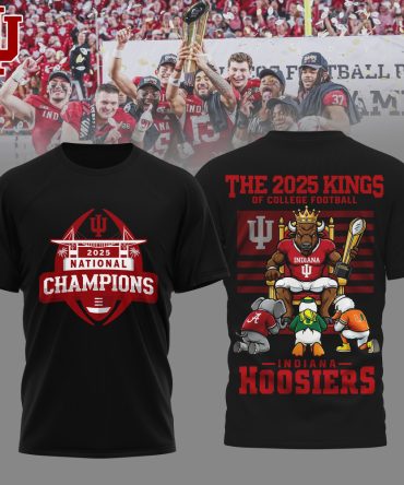 Indiana Hoosiers , Premium Ncaa 2026 Cfp National Champions 3D Shirt Ny