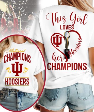 Indiana Hoosiers , Premium Ncaa 2026 Cfp National Champions 3D Shirt Mm