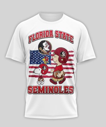 Florida State Seminoles , Premium Ncaa America 250 With Snoopy 3D Shirt Nth1